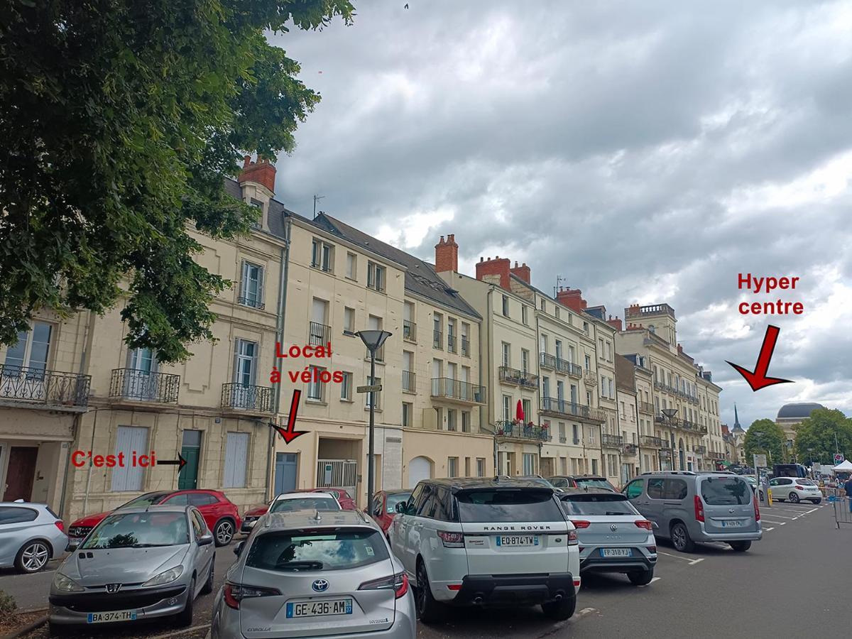 Balcon Sur Loire Local Velo Apartment Saumur Exterior photo
